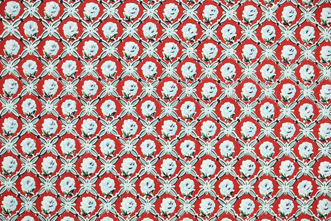 1950s Floral Vintage Wallpaper