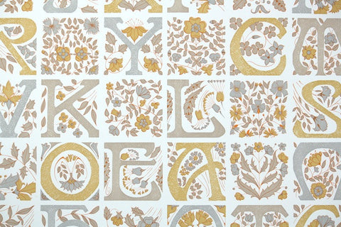 1970s Novelty Vintage Wallpaper