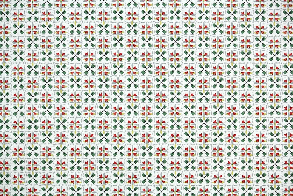 1940s Geometric Vintage Wallpaper