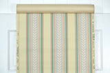 1940s Stripe Vintage Wallpaper