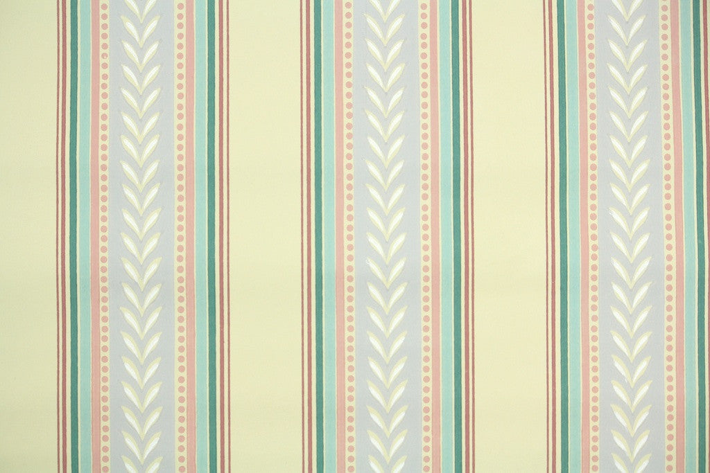 1940s Stripe Vintage Wallpaper