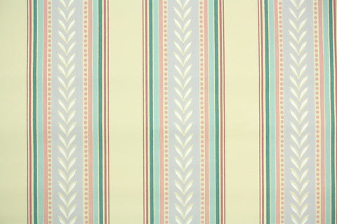 1940s Stripe Vintage Wallpaper
