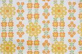 1970s Vinyl Floral Vintage Wallpaper