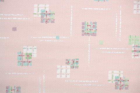 1930s Geometric Vintage Wallpaper