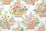 1970s Floral Vintage Wallpaper