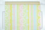 1960s Floral Vintage Wallpaper
