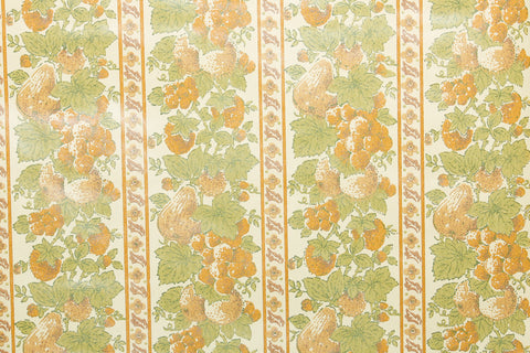 1970s Kitchen Stripe Vintage Wallpaper