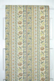 1970s Floral Stripe Vintage Wallpaper