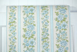 1970s Floral Vintage Wallpaper