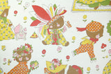 1970s Childrens Vintage Wallpaper