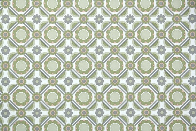 1970s Geometric Vintage Wallpaper