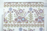 1970s Floral Vintage Wallpaper