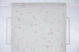 1980s Floral Vintage Wallpaper