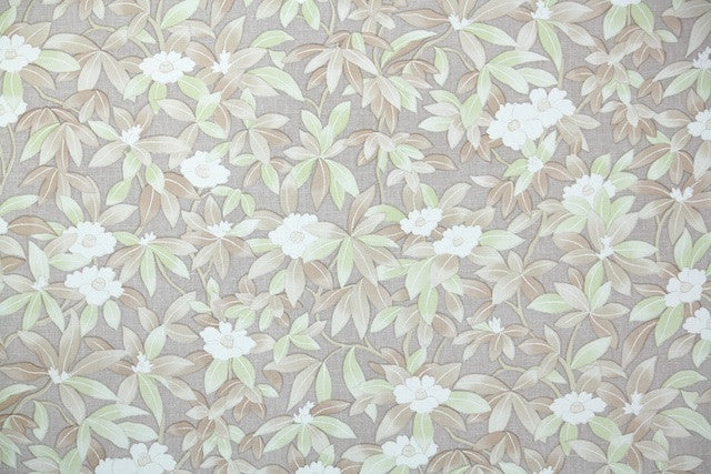 1970s Floral Vintage Wallpaper
