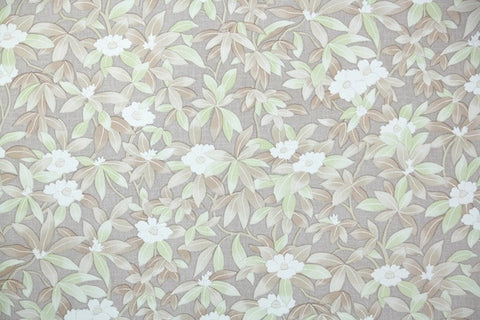 1970s Floral Vintage Wallpaper