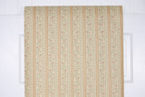 1970s Floral Stripe Vintage Wallpaper