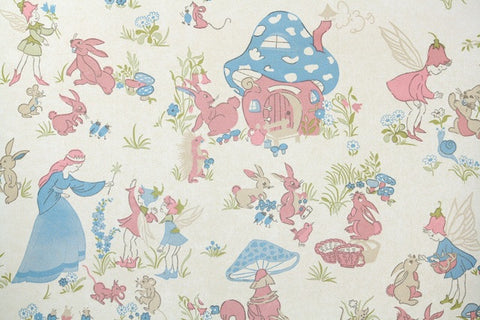 1970s Childrens Vintage Wallpaper