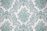 1950s Floral Damask Vintage Wallpaper