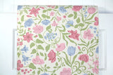 1970s Floral Vintage Wallpaper