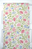 1970s Floral Vintage Wallpaper
