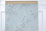 1950s Floral Vintage Wallpaper