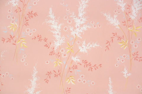 1940s Floral Vintage Wallpaper