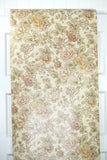 1970s Floral Vintage Wallpaper