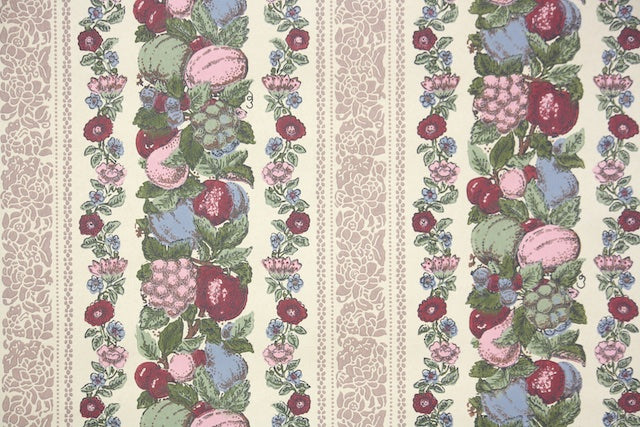 1950s Kitchen Vintage Wallpaper