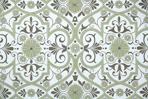 1970s Geometric Vintage Wallpaper
