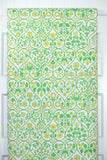 1970s Floral Vintage Wallpaper