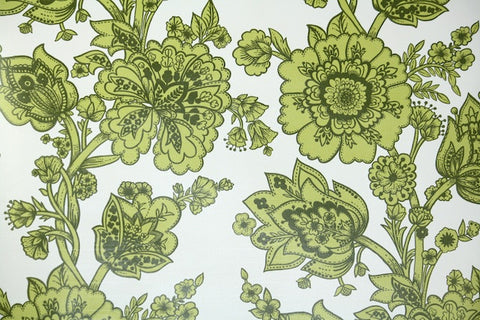 1970s Floral Vintage Wallpaper