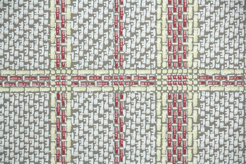 1950s Plaid Vintage Wallpaper