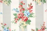 1940s Floral Vintage Wallpaper