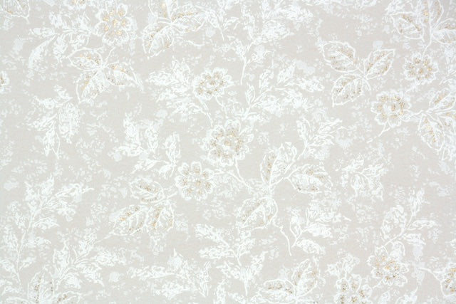 1950s Floral Vintage Wallpaper