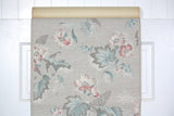 1950s Floral Vintage Wallpaper