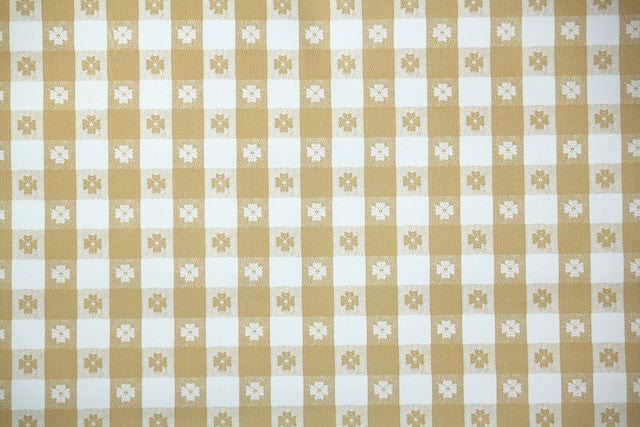 1970s Plaid Vinyl Vintage Wallpaper