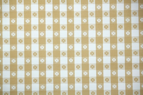 1970s Plaid Vinyl Vintage Wallpaper
