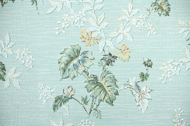 1950s Botanical Vintage Wallpaper