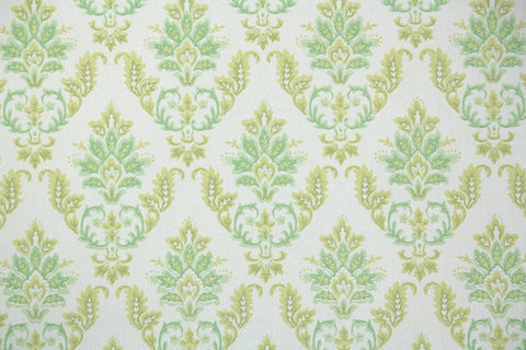 1970s Damask Vintage Wallpaper