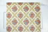 1970s Floral Vintage Wallpaper