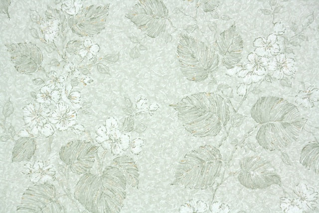 1950s Floral Vintage Wallpaper
