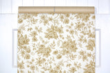 1950s Floral Vintage Wallpaper