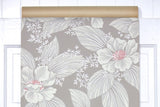 1950s Floral Vintage Wallpaper