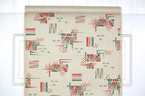 1930s Geometric Vintage Wallpaper