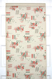 1930s Geometric Vintage Wallpaper
