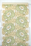 1970s Floral Vintage Wallpaper