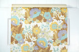 1970s Floral Vintage Wallpaper