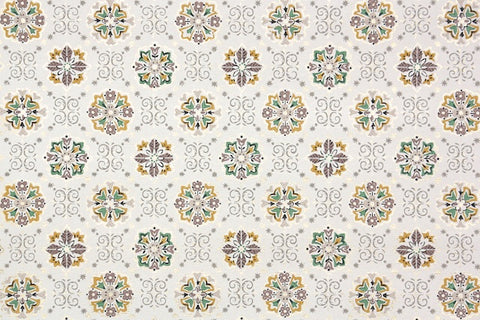 1950s Geometric Vintage Wallpaper