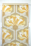 1970s Floral Vintage Wallpaper