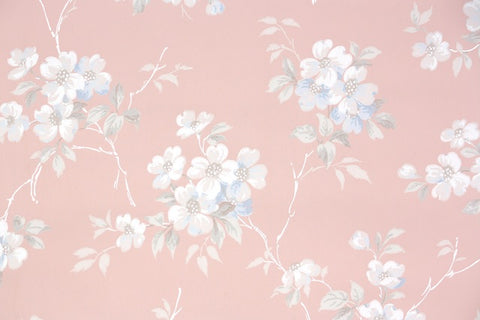 1930s Floral Vintage Wallpaper